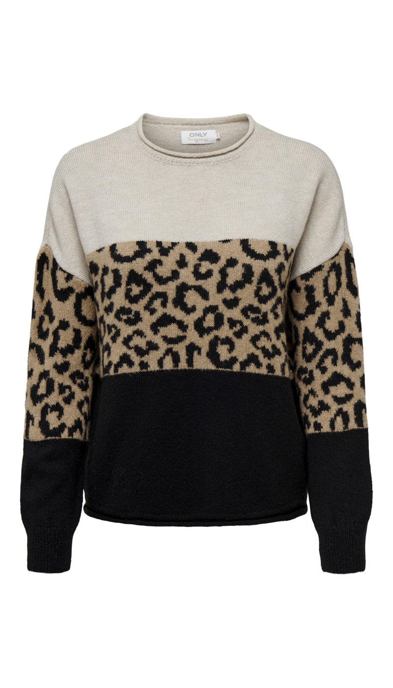 Pull Léopard Moonbeam ONLJADE ONLY - 7 | TOPS
